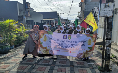 Langkah Syiar dan Aksi Sosial: MI Muhammadiyah 25 Surabaya Sambut Ramadan