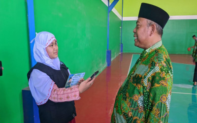 Jurnalis Cilik MIM 25 Liput Dua Agenda Besar PCM Kenjeran