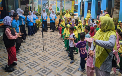 Bukan Sekadar Bermain, Hari Kedua Haornas Eratkan Sinergi TK-KB Aisyiyah 48 dan MIM 25